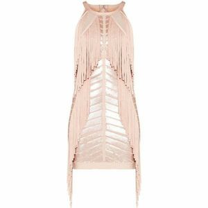 Hervé Léger Fringe Dress